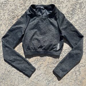 Gymshark Long-sleeve Gym Crop Top